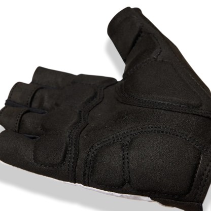 Luvas Curtas GIRO BRAVO II Gel Brancas