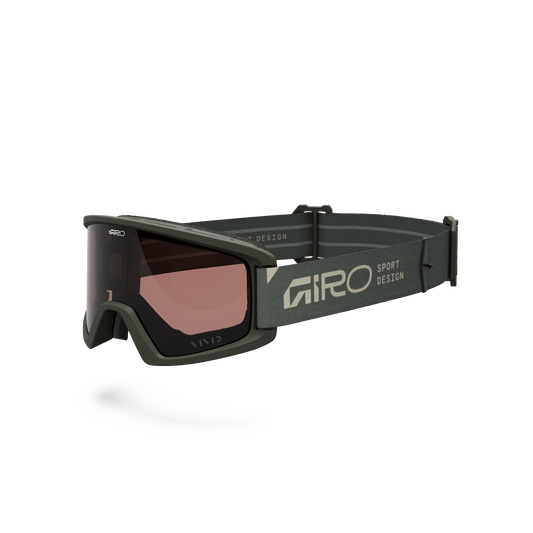 Óculos de proteção GIRO TAZZ caqui com lente VIVID