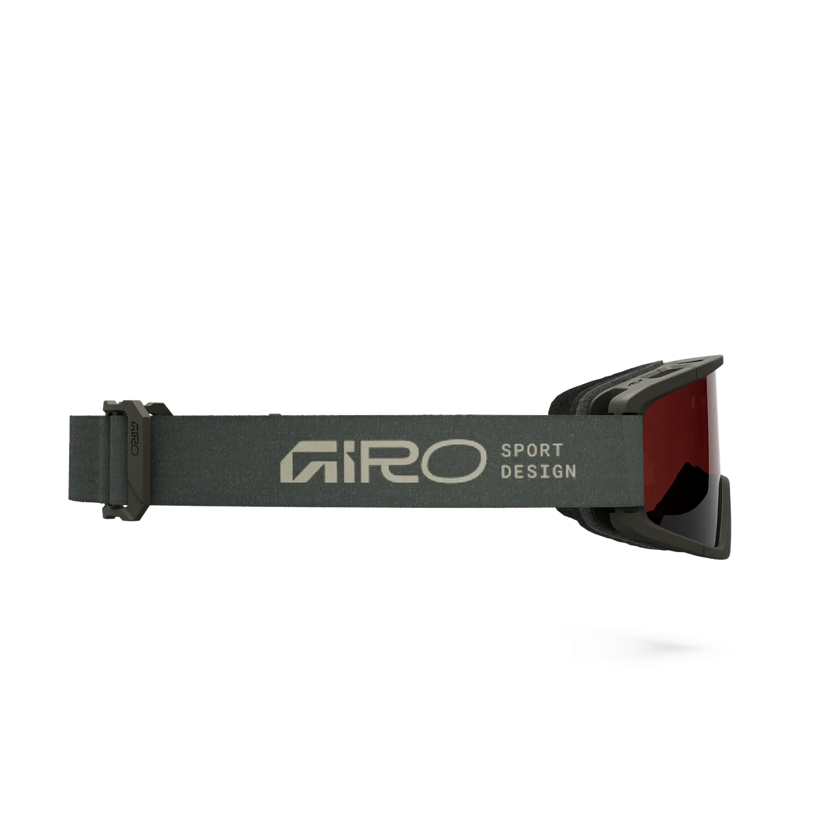 Óculos de proteção GIRO TAZZ caqui com lente VIVID