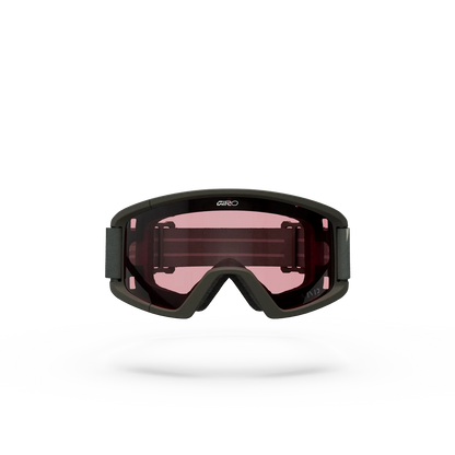 Óculos de proteção GIRO TAZZ caqui com lente VIVID
