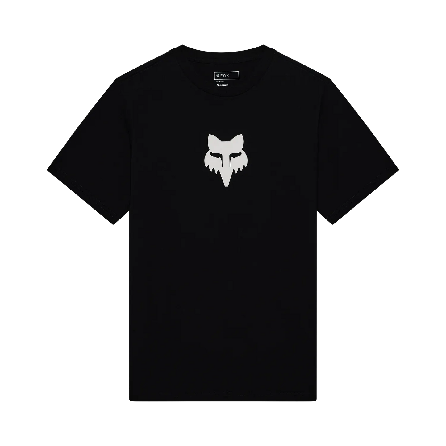 T-Shirt FOX HEAD 195 ORIGINAL Manga curta preta/branca