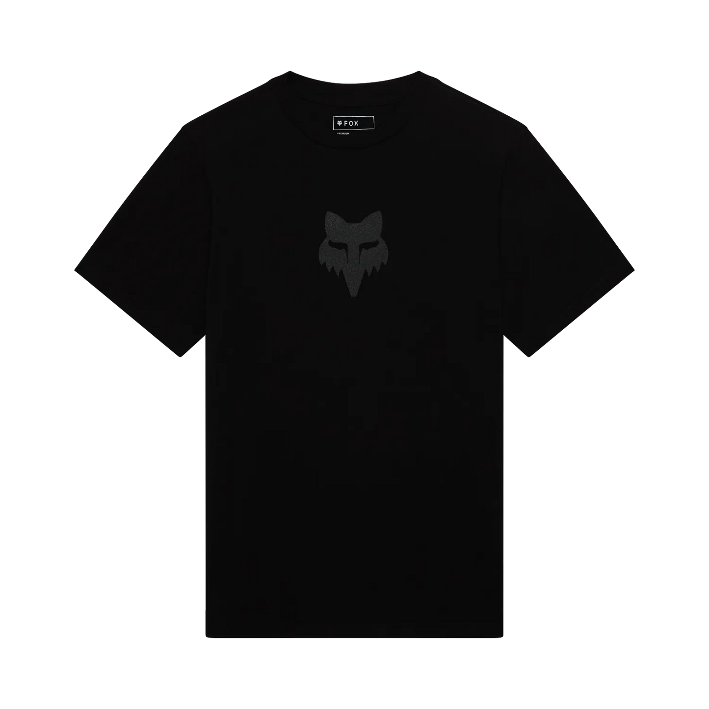 T-Shirt FOX HEAD 195 ORIGINAL Manga curta preta