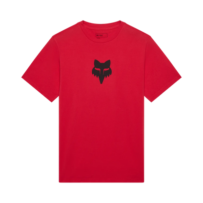 T-Shirt FOX HEAD 195 ORIGINAL Mangas Curtas Vermelho Chama