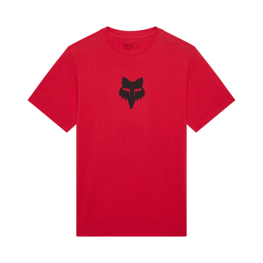 T-Shirt FOX HEAD 195 ORIGINAL Manga curta vermelho-chama