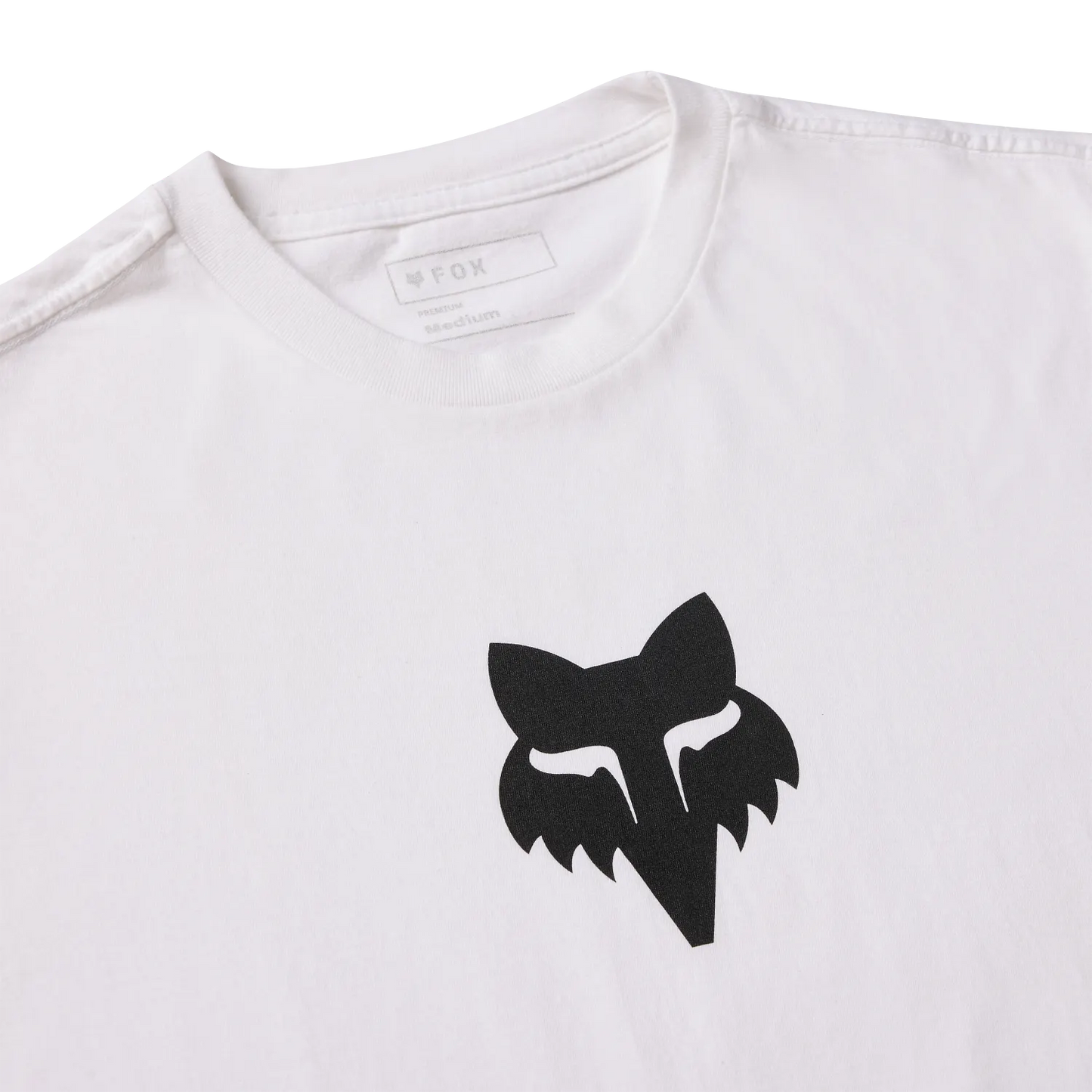 T-Shirt FOX HEAD 195 ORIGINAL Manga curta Optic White
