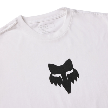 T-Shirt FOX HEAD 195 ORIGINAL Mangas Curtas Branco Óptico