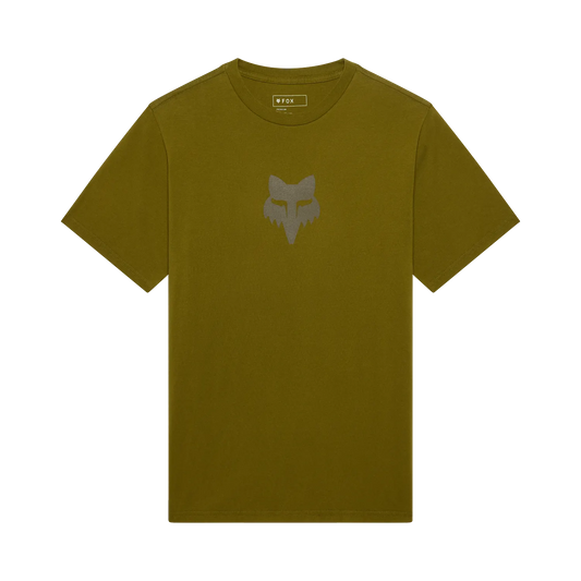 T-Shirt FOX HEAD 195 ORIGINAL Manga curta verde exército