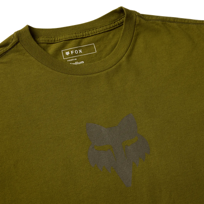 T-Shirt FOX HEAD 195 ORIGINAL Mangas Curtas Verde Army