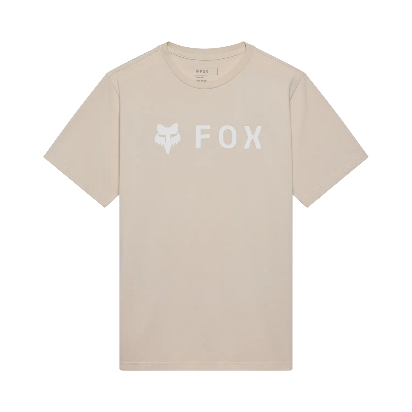 FOX ABSOLUTE 195 ORIGINAL T-Shirt Short Sleeve Beige Chalk