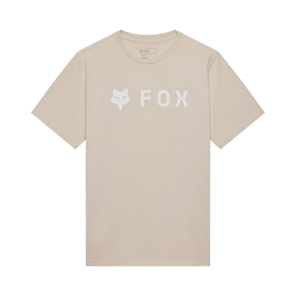 T-Shirt FOX ABSOLUTE 195 ORIGINAL Mangas Curtas Bege Chalk
