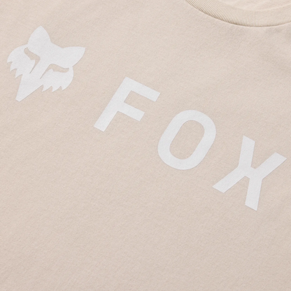 T-Shirt FOX ABSOLUTE 195 ORIGINAL Mangas Curtas Bege Chalk