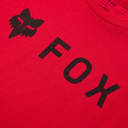 T-Shirt FOX ABSOLUTE 195 ORIGINAL Mangas Curtas Vermelho Chama