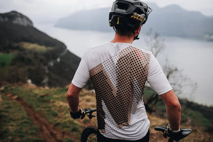 Maillot MAVIC CROSSTRAIL Mangas Curtas Branco