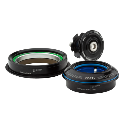 Cabeça CANE CREEK 40 Tapered, 1 1/8"-1.5", ZS44/28.6/H8 | ZS62/40, preto