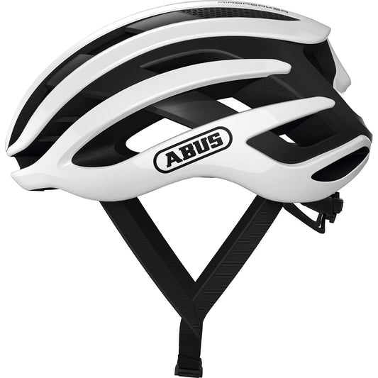 Capacete de rodovia de abuso de ar branco