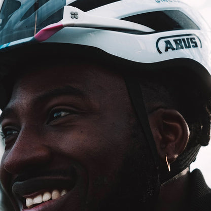 Capacete de Estrada ABUS WINGBACK Branco