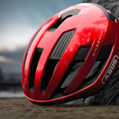 Capacete de Estrada ABUS WINGBACK Vermelho