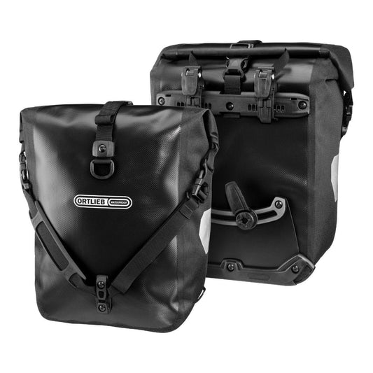 Par de malas de viagem ORTLIEB SPORT ROLLER 25 L Preto