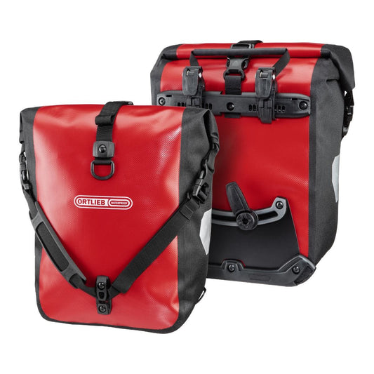 Par de malas de viagem ORTLIEB SPORT ROLLER 25 L Vermelho