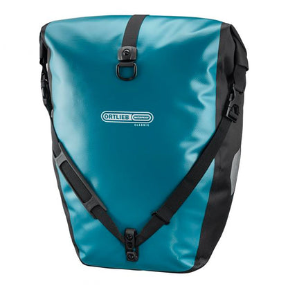 Par de Alforjes para Porta-Bagagens ORTLIEB BACK ROLLER 40 L Turquesa