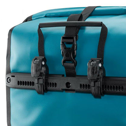Par de Alforjes para Porta-Bagagens ORTLIEB BACK ROLLER 40 L Turquesa