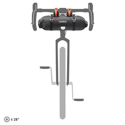 Bolsa de Guiador ORTLIEB HANDLEBAR-PACK 9 L Preto