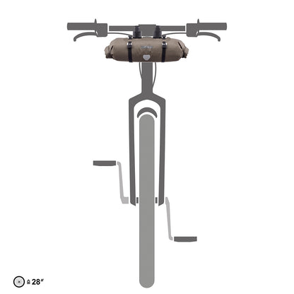 Alforje de Guidão ORTLIEB HANDLEBAR-PACK 9 L Cinzento
