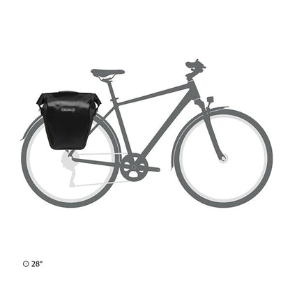 Bolsa de Porta-Bagagens ORTLIEB BACK ROLLER CORE 20 L Preto