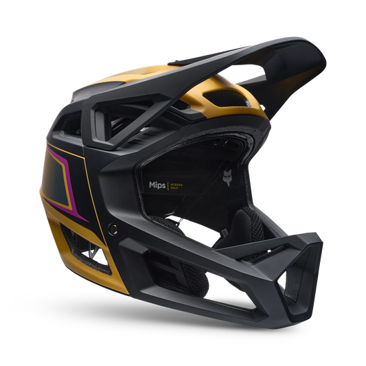 Capacete de BTT FOX PROFRAME RS HEATSTACK Amarelo