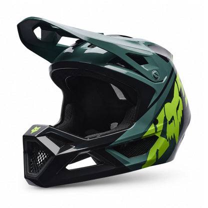 Capacete de BTT FOX RAMPAGE MIPS FOUNDRY Júnior Verde-sálvia