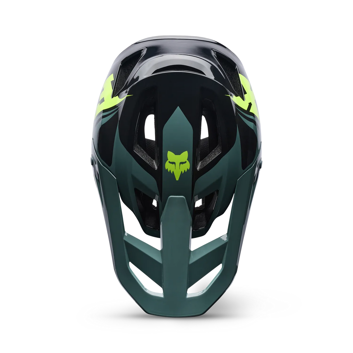 Capacete de BTT FOX RAMPAGE MIPS FOUNDRY Júnior Verde-sálvia