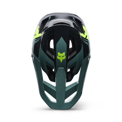 Capacete de BTT FOX RAMPAGE MIPS FOUNDRY Júnior Verde-sálvia