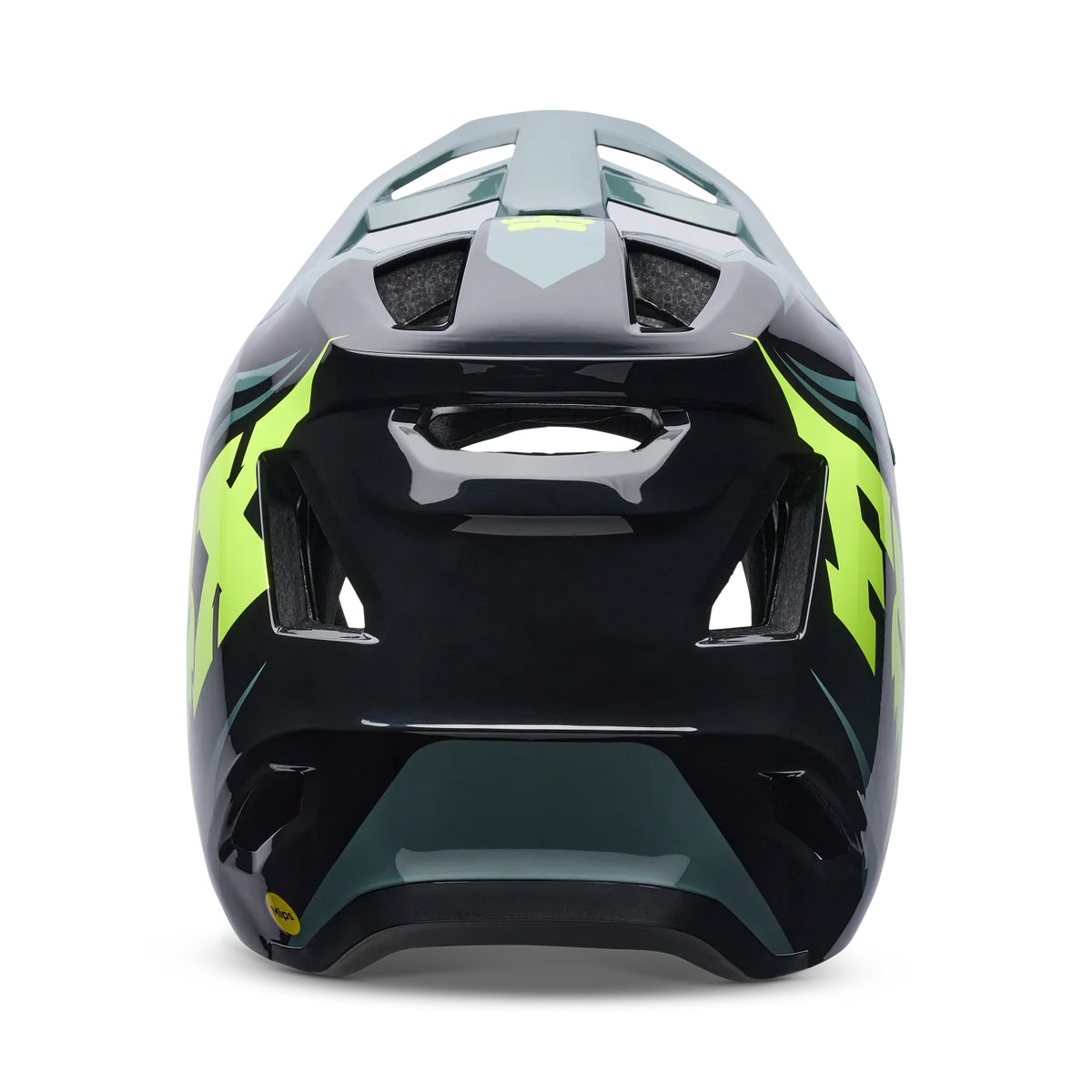 Capacete de BTT FOX RAMPAGE MIPS FOUNDRY Júnior Verde-sálvia