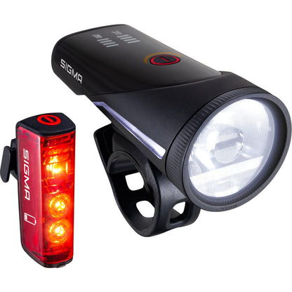 Iluminação Dianteira e Traseira SIGMA AURA 100 / BLAZE LINK