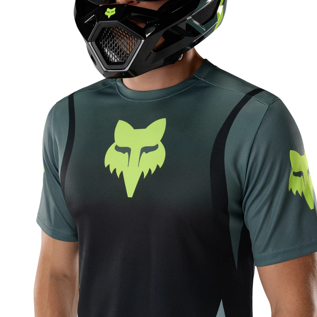 Camisola FOX RANGER FOUNDRY de Manga Curta Verde Sálvia