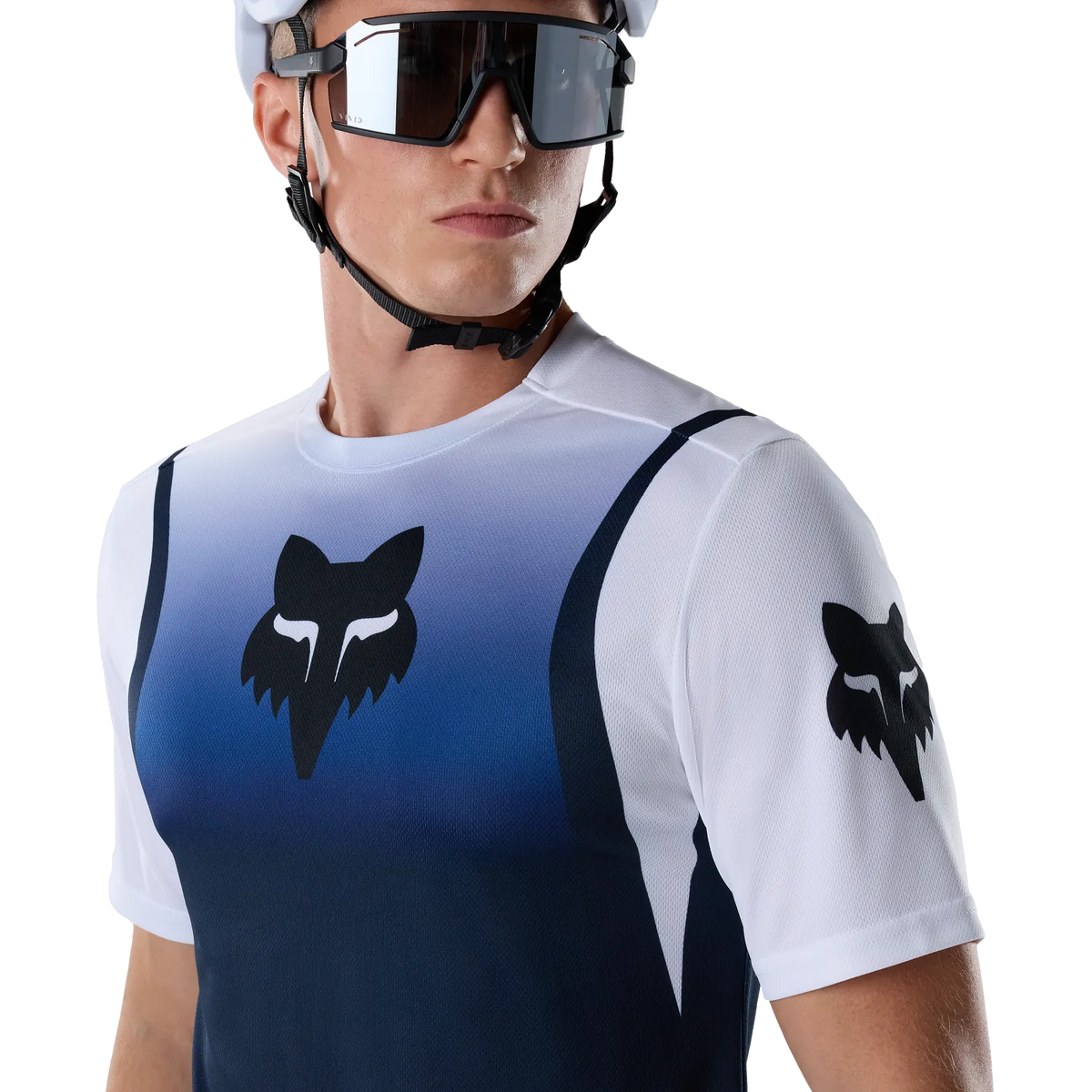 Camisola FOX RANGER FOUNDRY de manga curta azul
