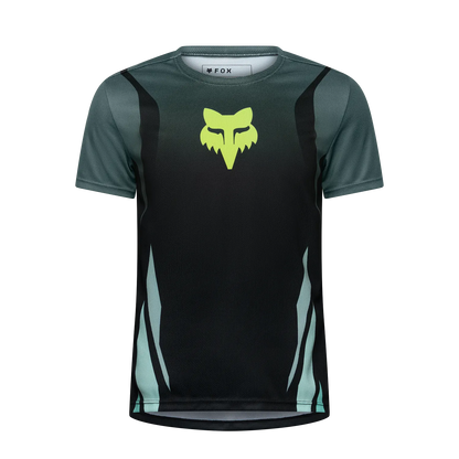 Camisola FOX RANGER FOUNDRY Junior de Manga Curta Verde-sálvia