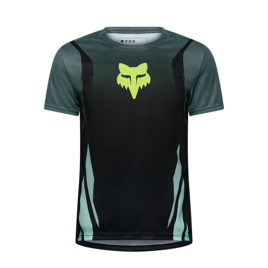 Camisola FOX RANGER FOUNDRY Junior de Manga Curta Verde-sálvia