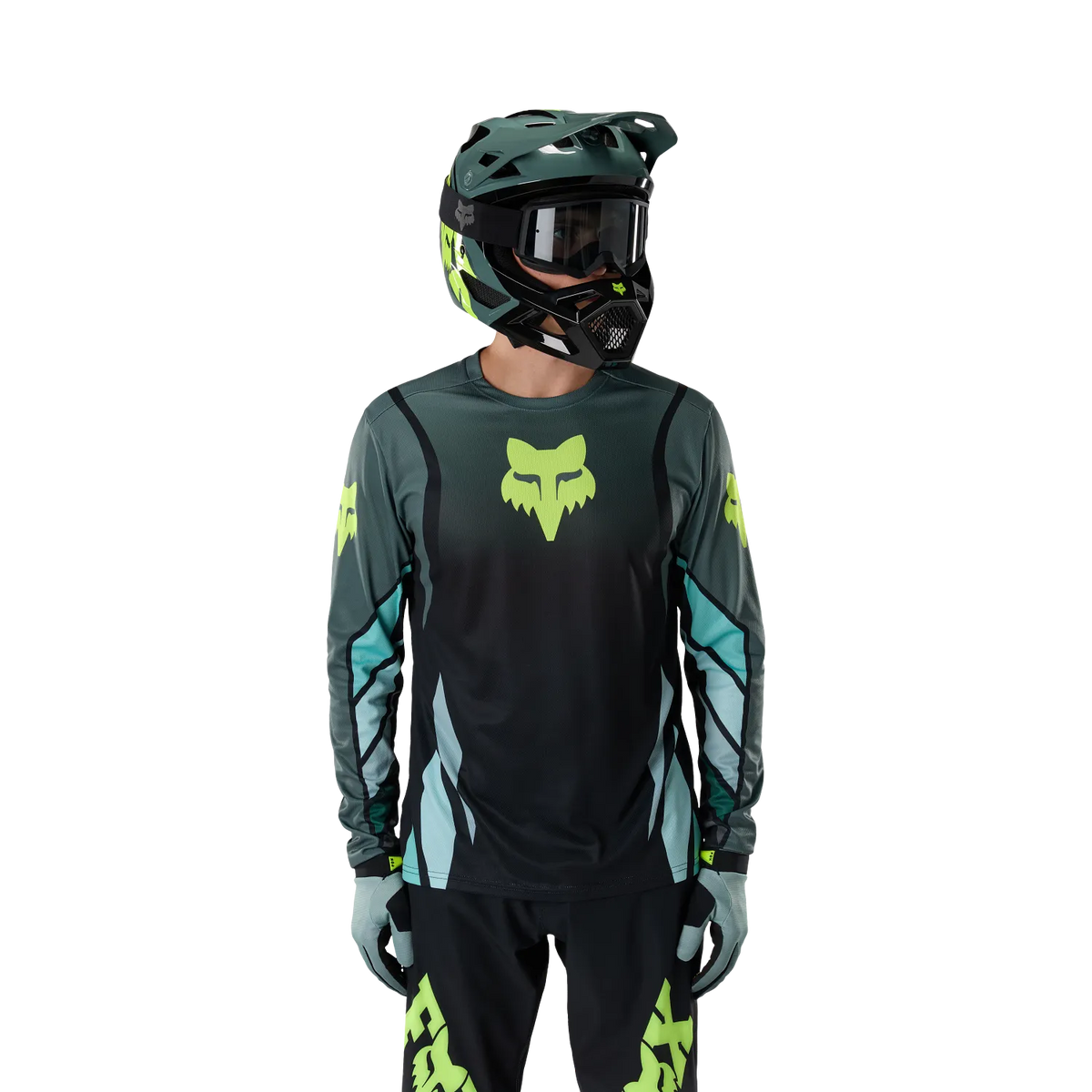 Camisola FOX RANGER FOUNDRY de Manga Comprida Verde Sálvia