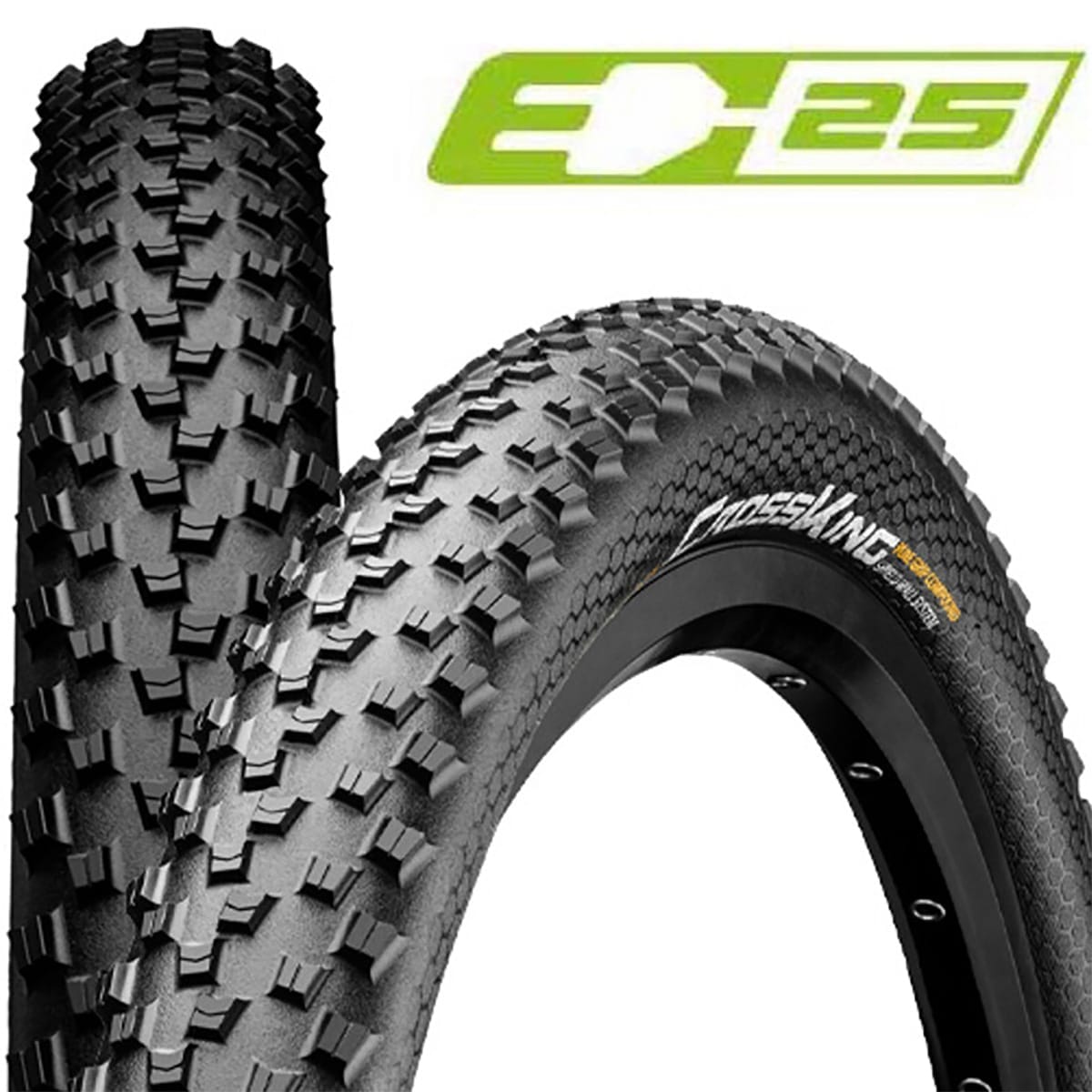 Pneu CONTINENTAL CROSS KING 27,5x2,00 ShieldWall Tubeless Souple 01503080000