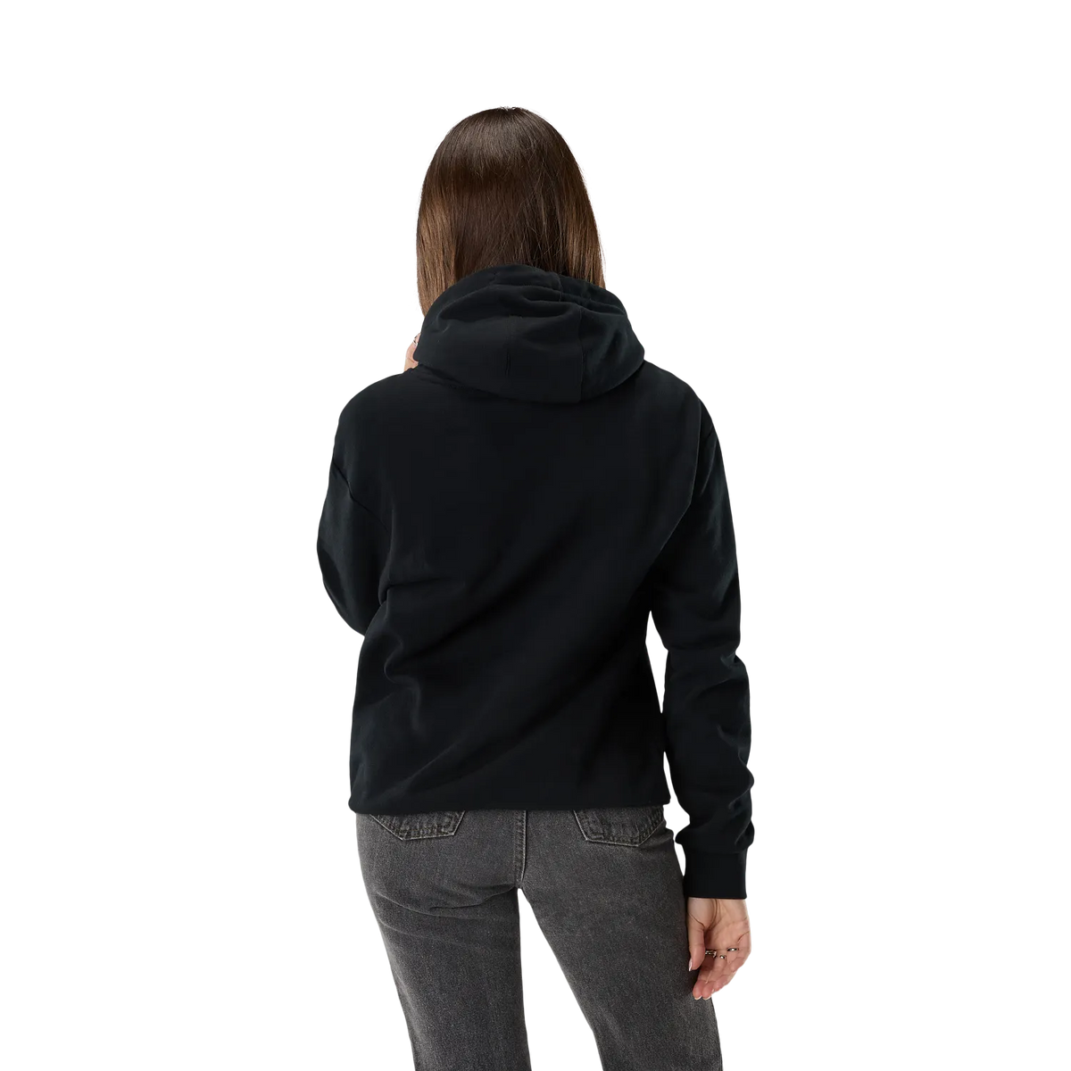 Sweatshirt com capuz FOX F HEAD X FLEECE de mulher preta