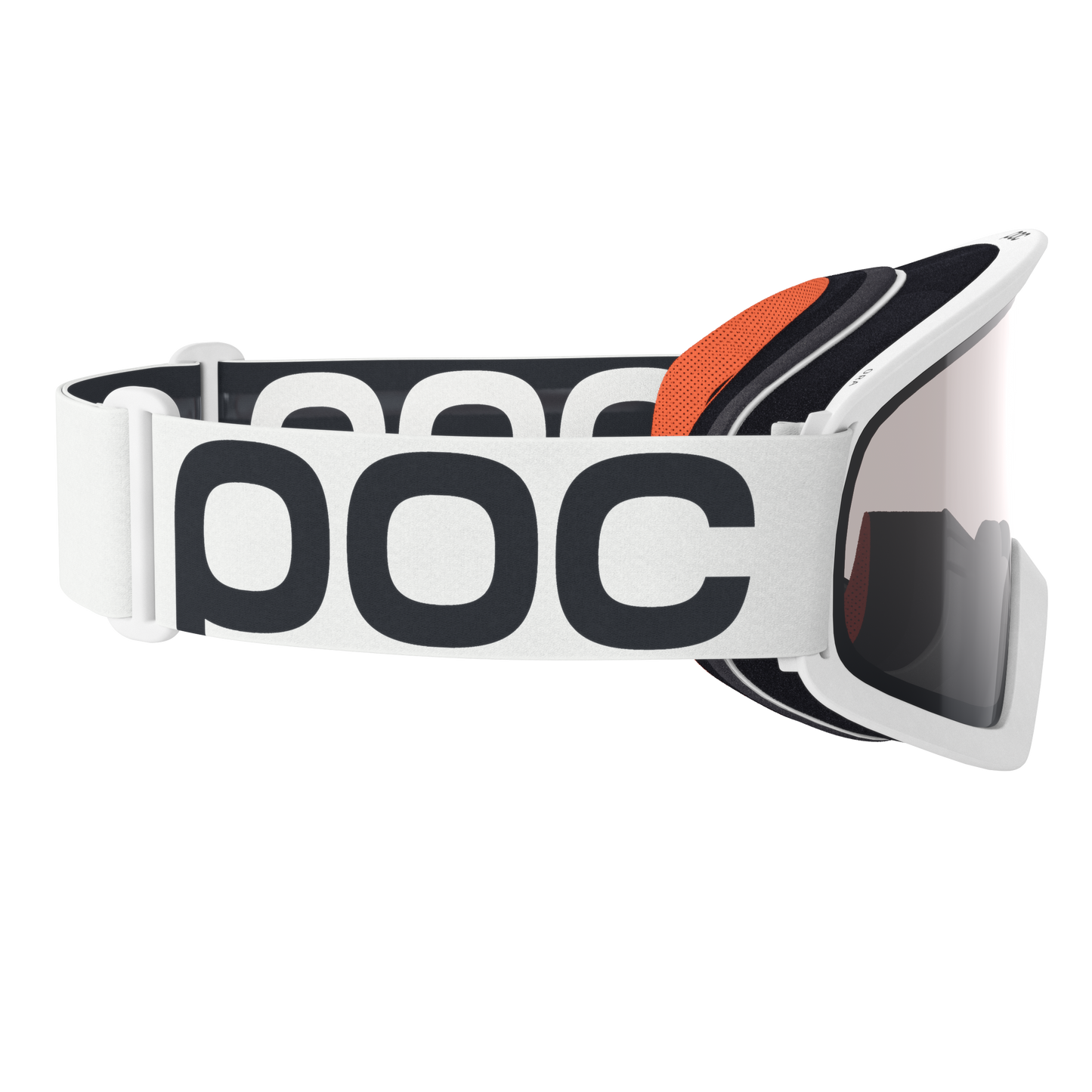 Óculos de proteção POC ORA White Clarity Trail Cloudy Brown