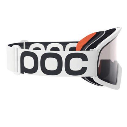 Máscara POC ORA Branco Ecrã Clarity Trail Cloudy Brown