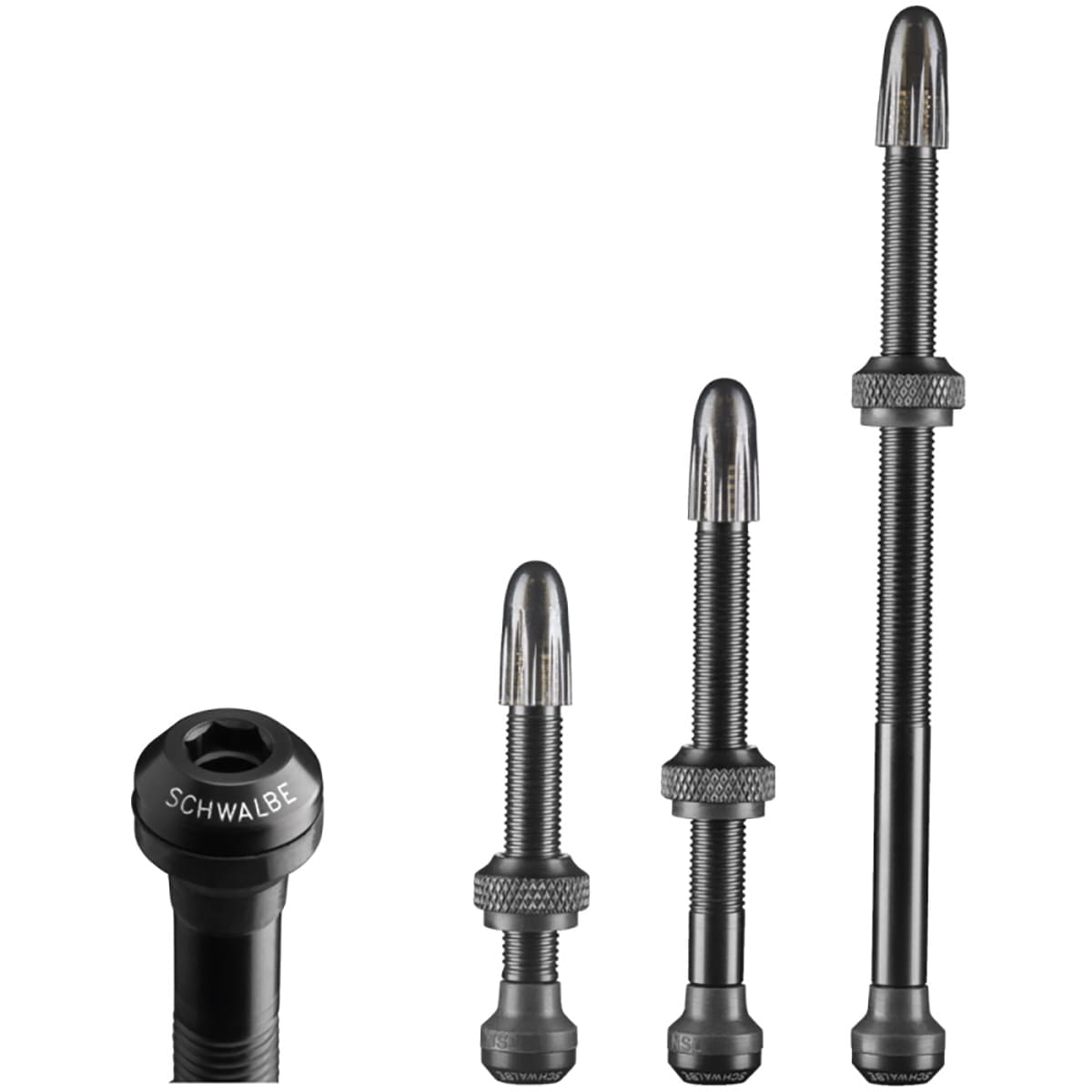 Válvulas sem câmara de ar SCHWALBE Presta (x2)