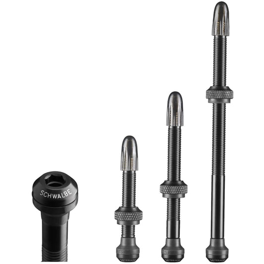 Válvulas sem câmara de ar SCHWALBE Presta (x2)