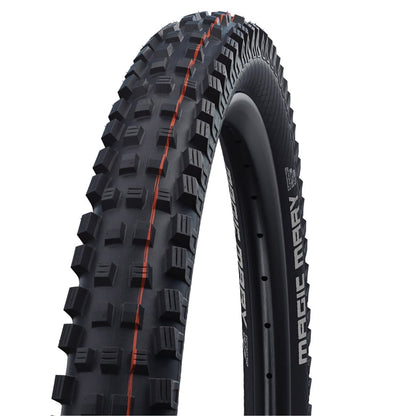 Pneu SCHWALBE MAGIC MARY 27.5x2.80 ADDIX SOFT SUPERTRAIL Tubeless Ready Flexível Preto