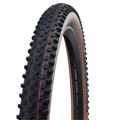 Pneu SCHWALBE RACING RAY 29x2.35 ADDIX SPEED SUPERRACE Tubeless Ready Flexível Preto/Castanho