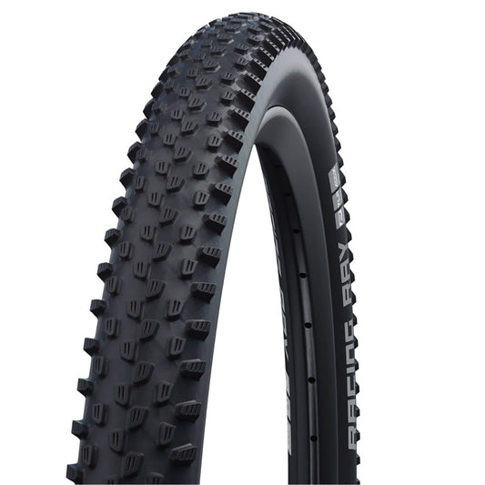 Schwalbe ray 26x2.25 addix speedgrip superground cubar sem câmara de câmara preto mole preto