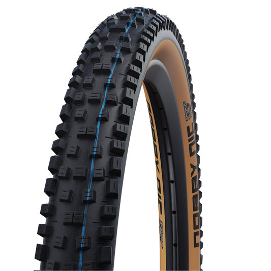 Pneu SCHWALBE NOBBY NIC 27.5x2.40 ADDIX SPEEDGRIP SUPERGROUND Tubeless Ready Soft Preto/Castanho