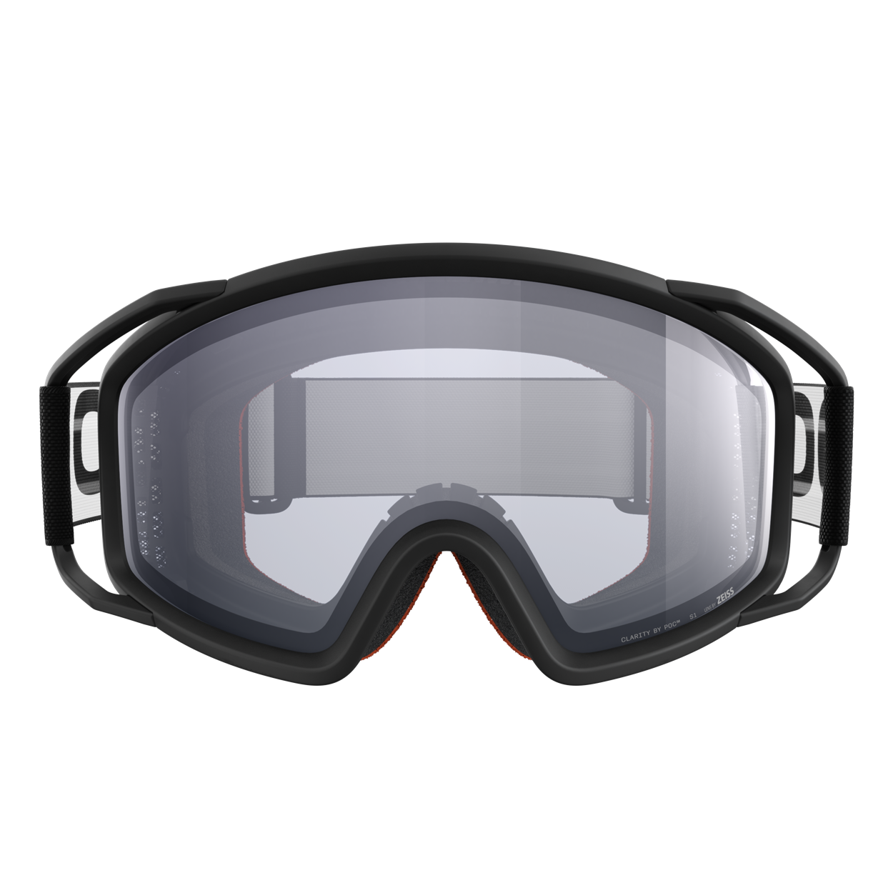 POC ZYGON Goggle Black Clarity Screen Universal Cloudy Grey